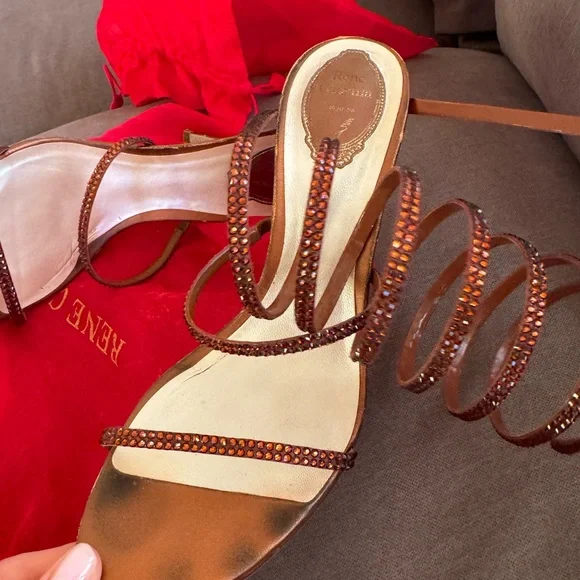 Heels Rene Caovilla in good condition - Picture 3 of 7